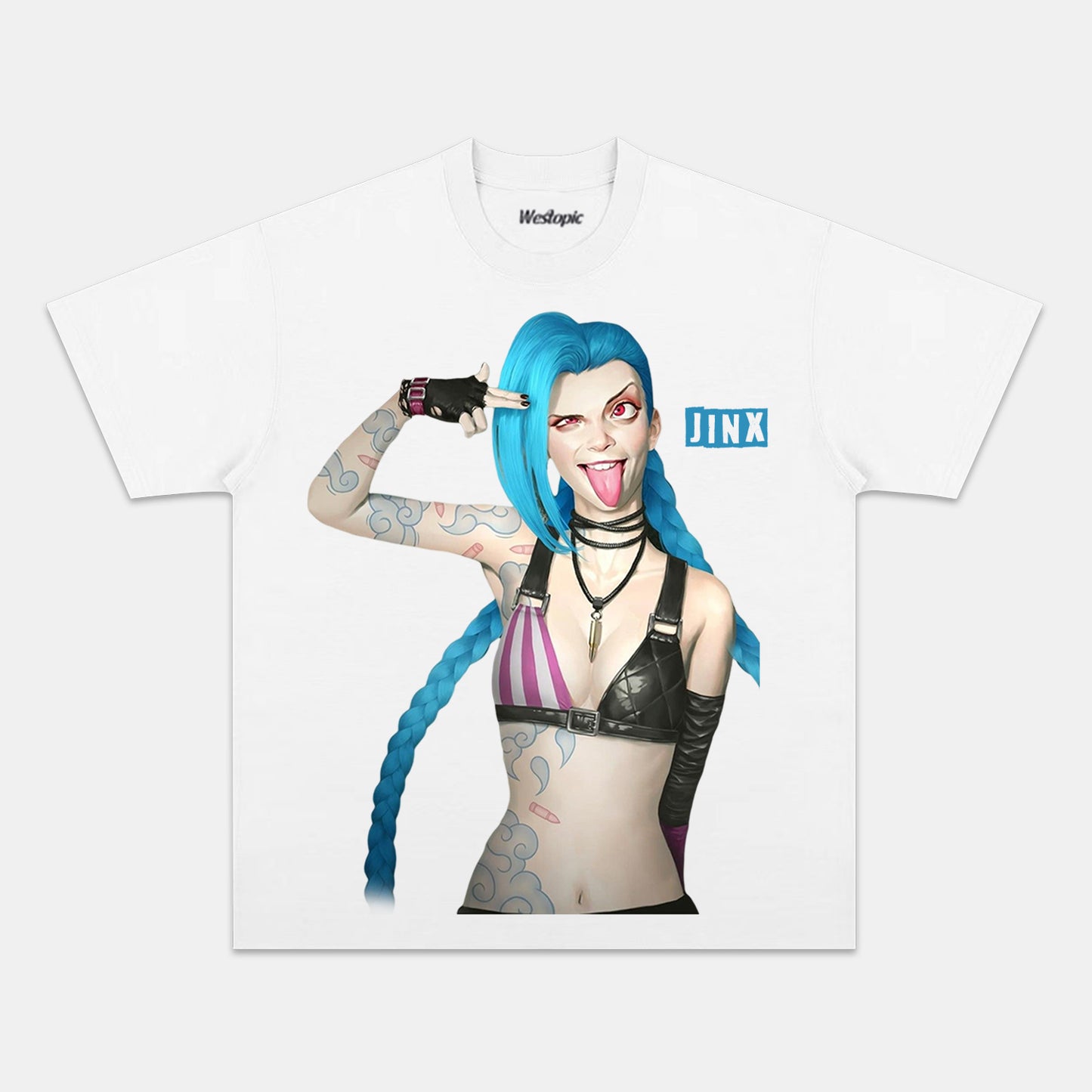 League of Legends &  Jinx TEE