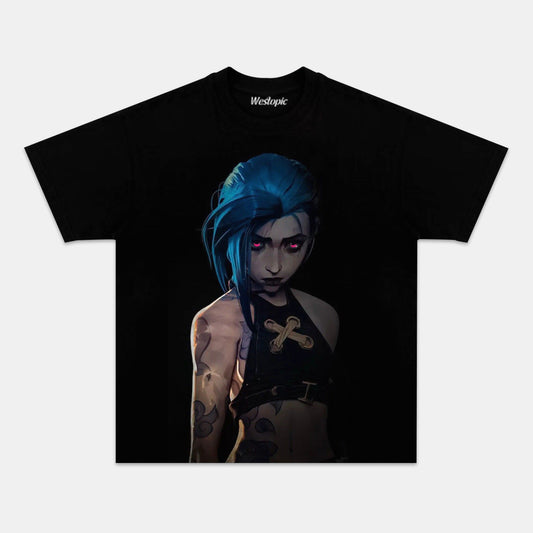 League of Legends &  Jinx TEE