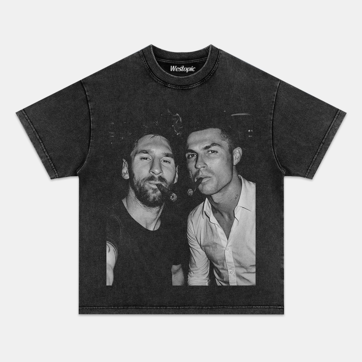 LIONEL MESSI & CRISTIANO RONALDO TEE.. 7.5 1