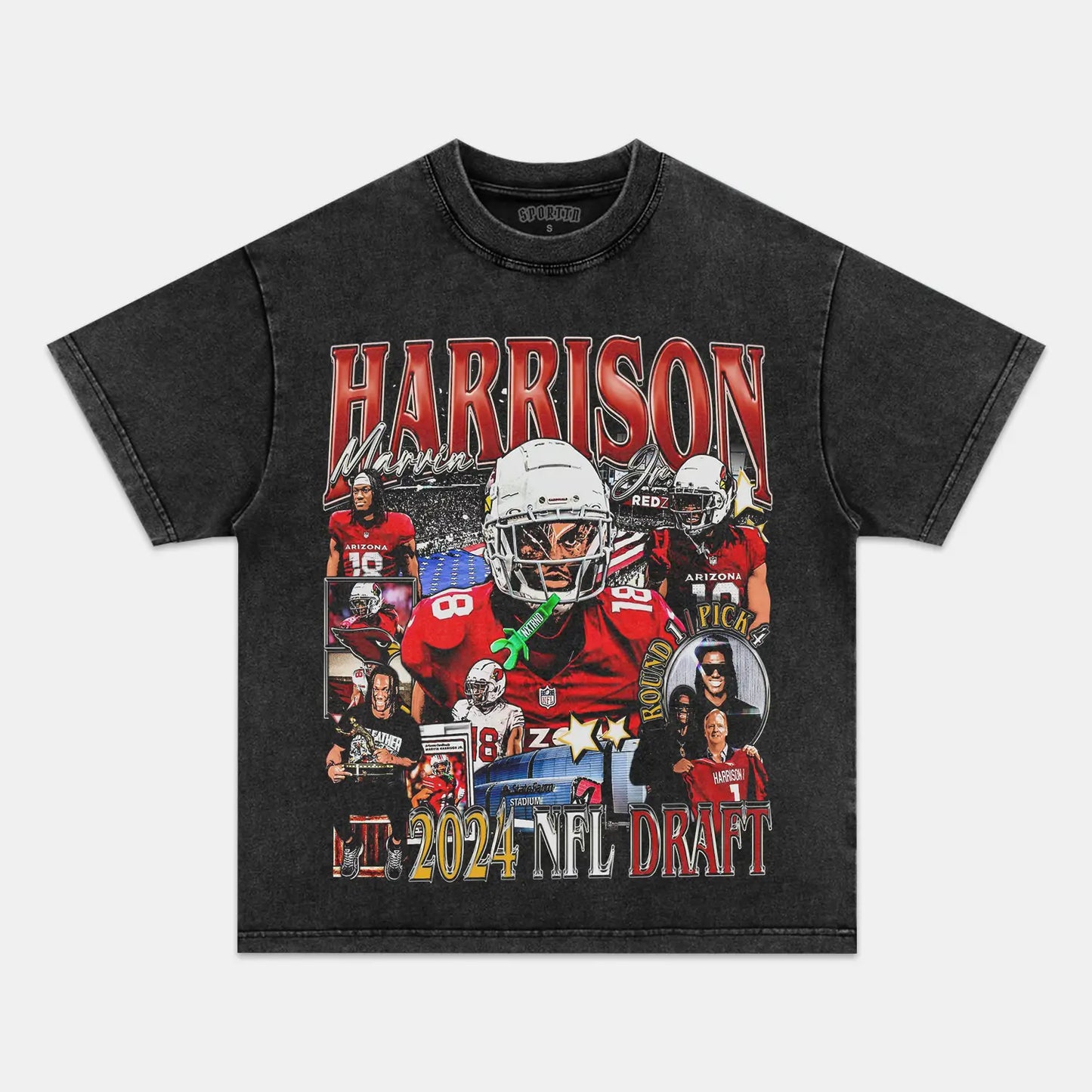 MARVIN HARRISON JR - CARDINALS TEE