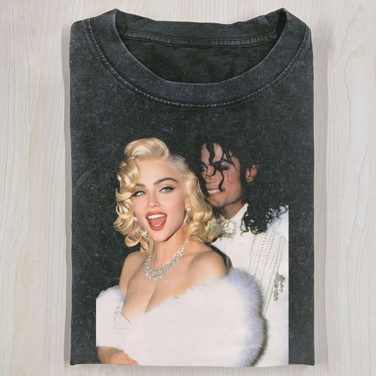 MICHAEL JACKSON & MARILYN MONROE T-SHIRT