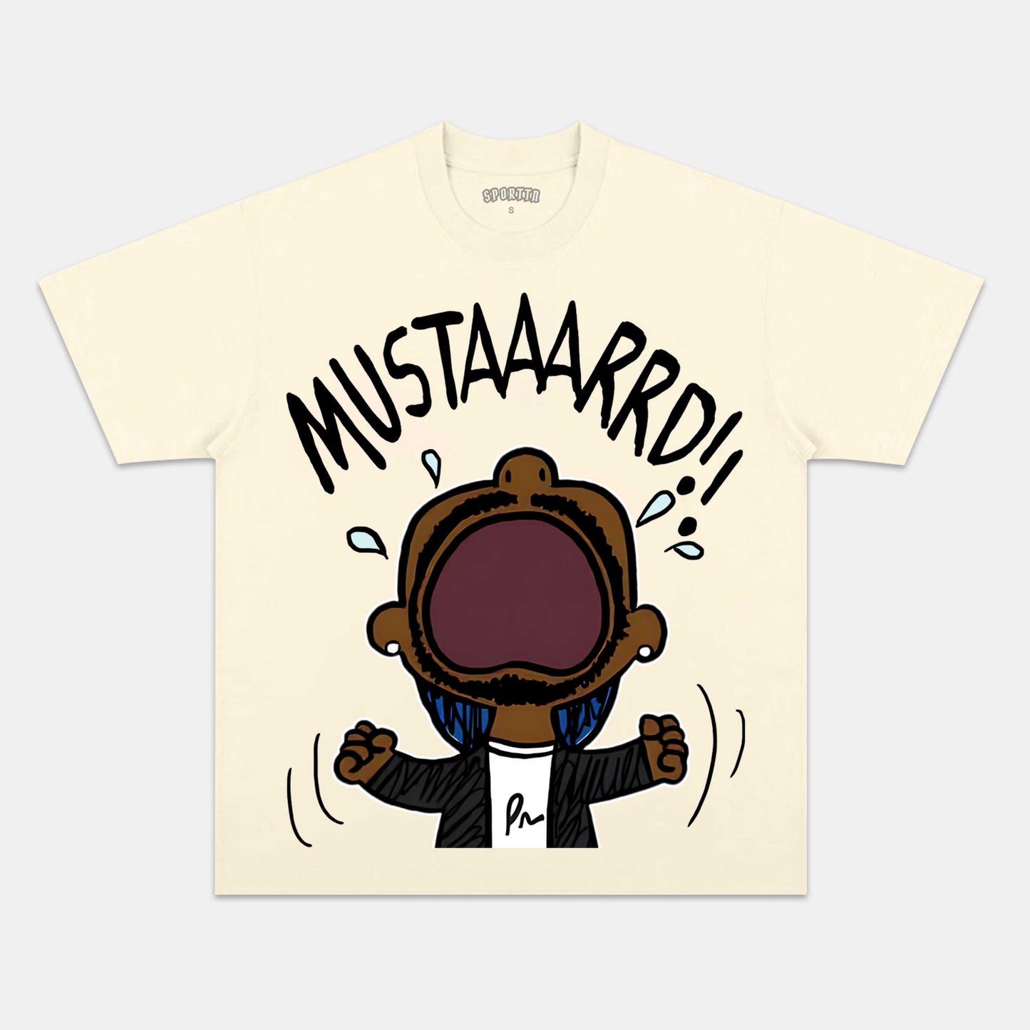 MUSTAAARRD TEE.