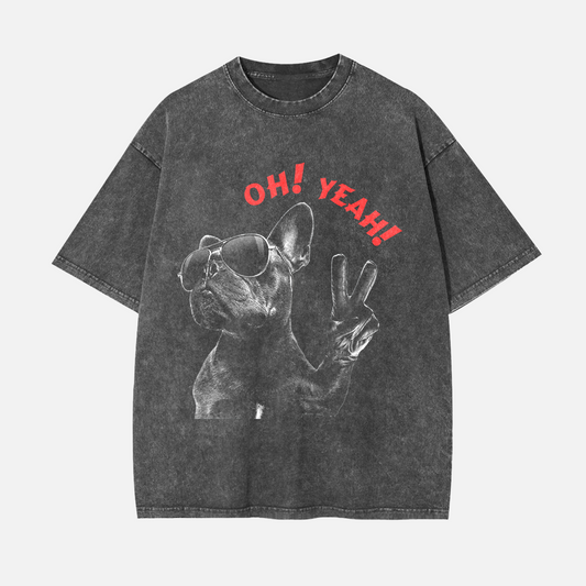 OH YEAH DOG VINTAGE TEE