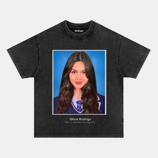 OLIVIA RODRIGO SCHOOL TEE