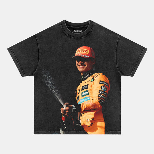 LANDO NORRIS  FOR 2025 WDC WINNER  TEE  3