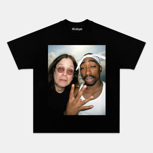 Ozzy Osbourne & Tupac Shakur TEE.