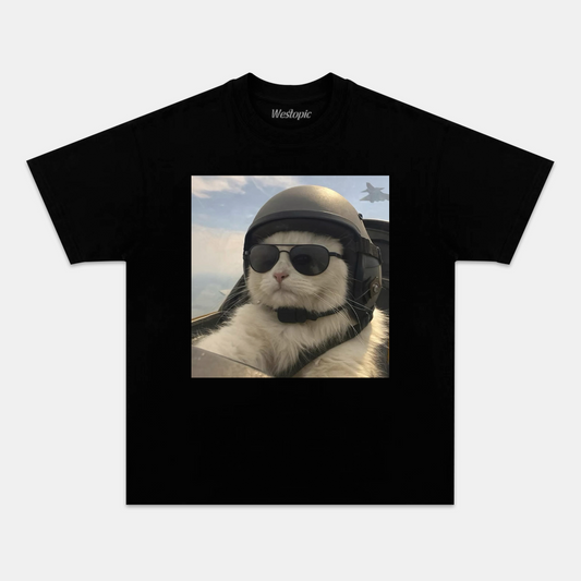 PILOT CAT TEE