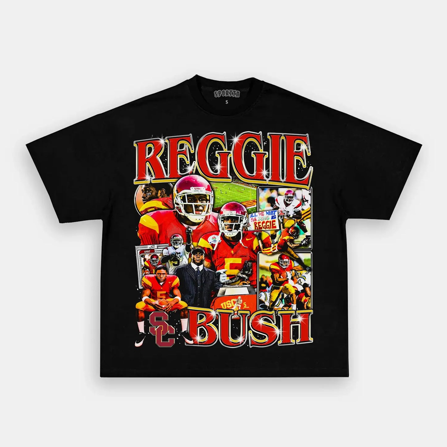 REGGIE BUSH USC TEE