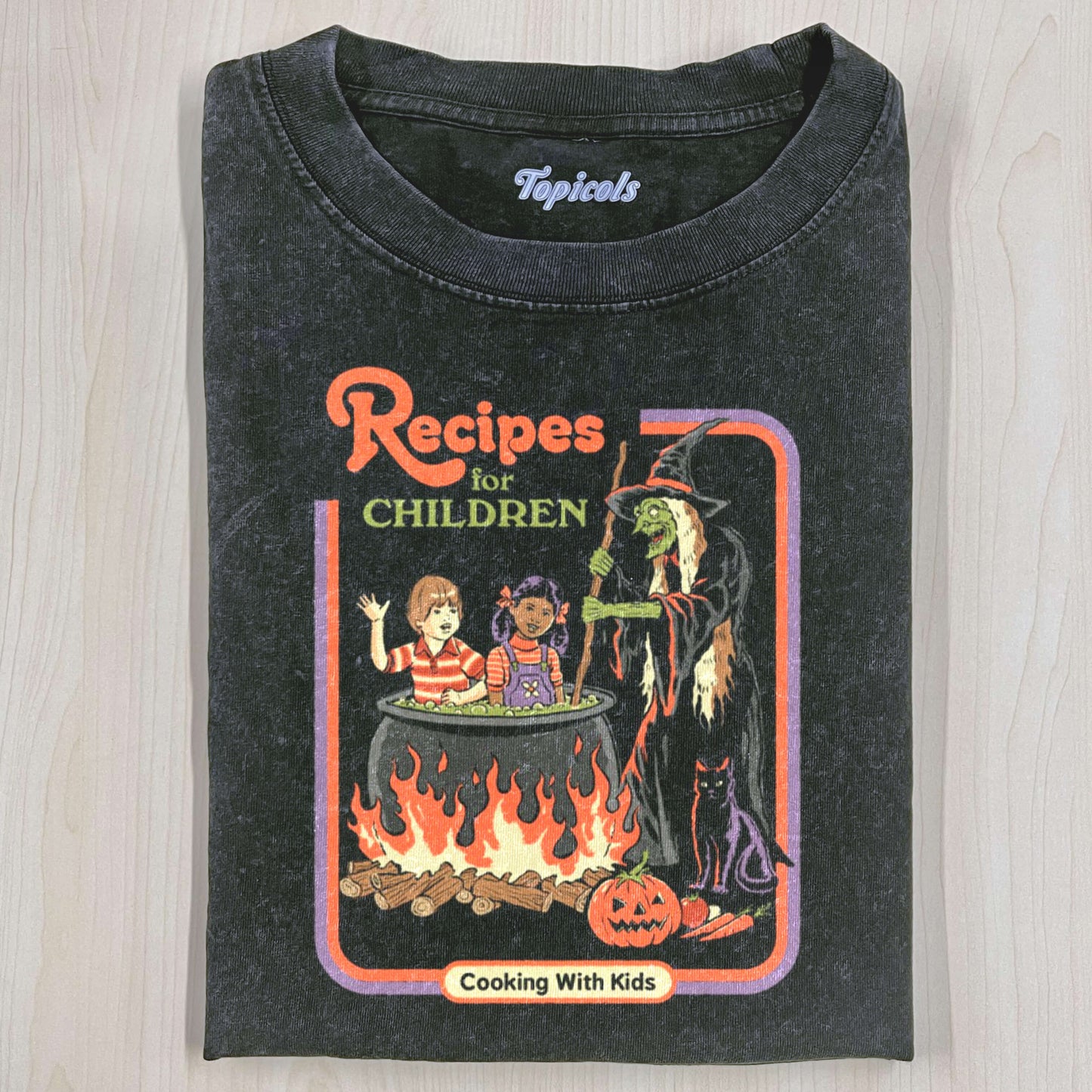 RETRO MOVIES RHODES RECIPES FOR CHILDREN T-SHIRT