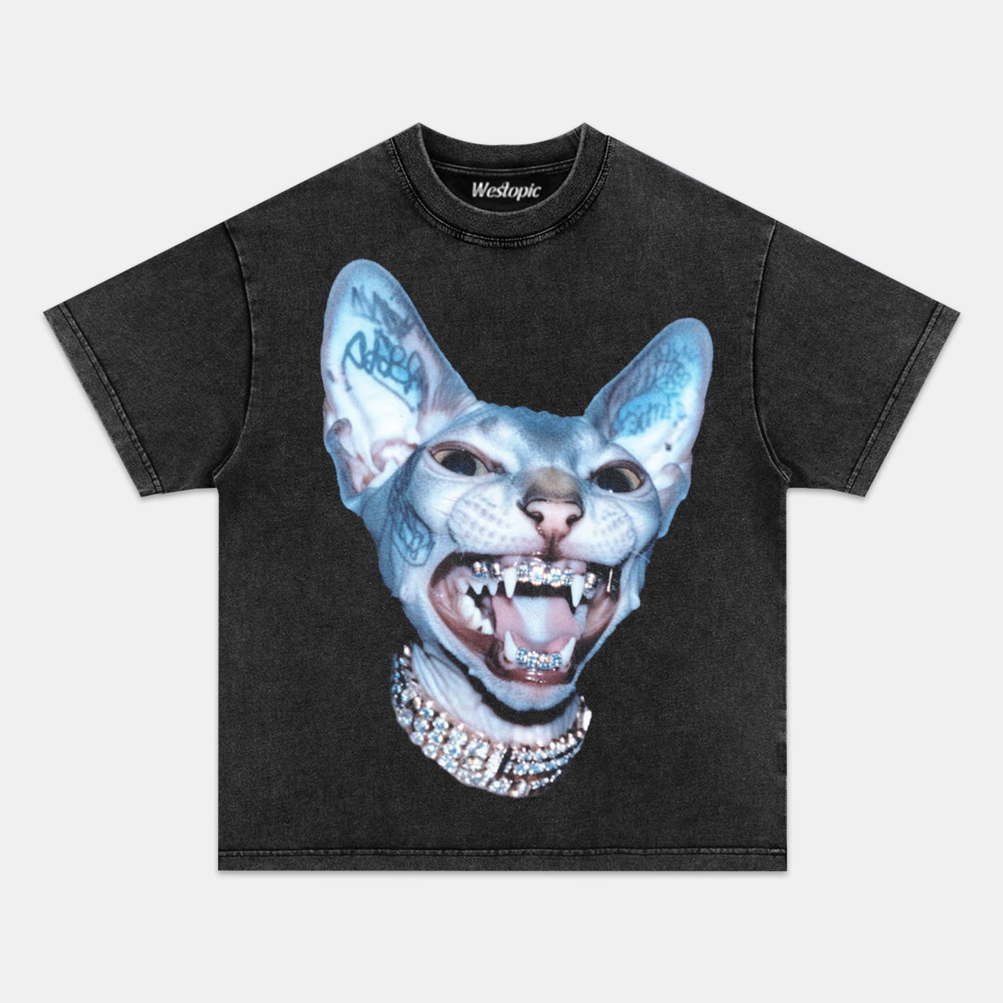RETRO STREET STYLE & CAT TEE.