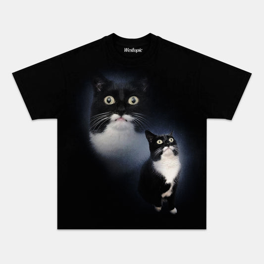 RETRO STREET STYLE & CAT V1 TEE