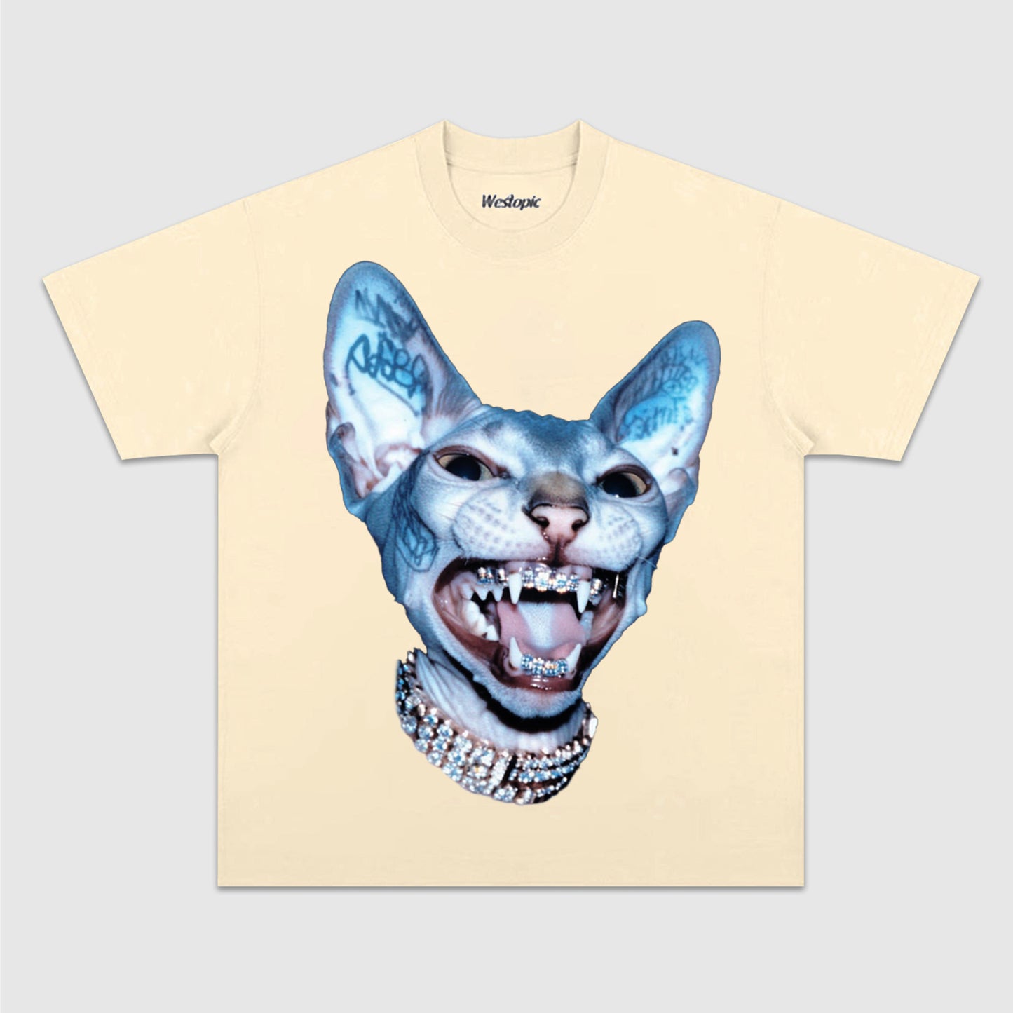 RETRO STREET STYLE & CAT TEE.