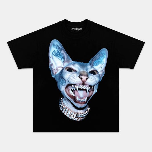 RETRO STREET STYLE & CAT TEE.
