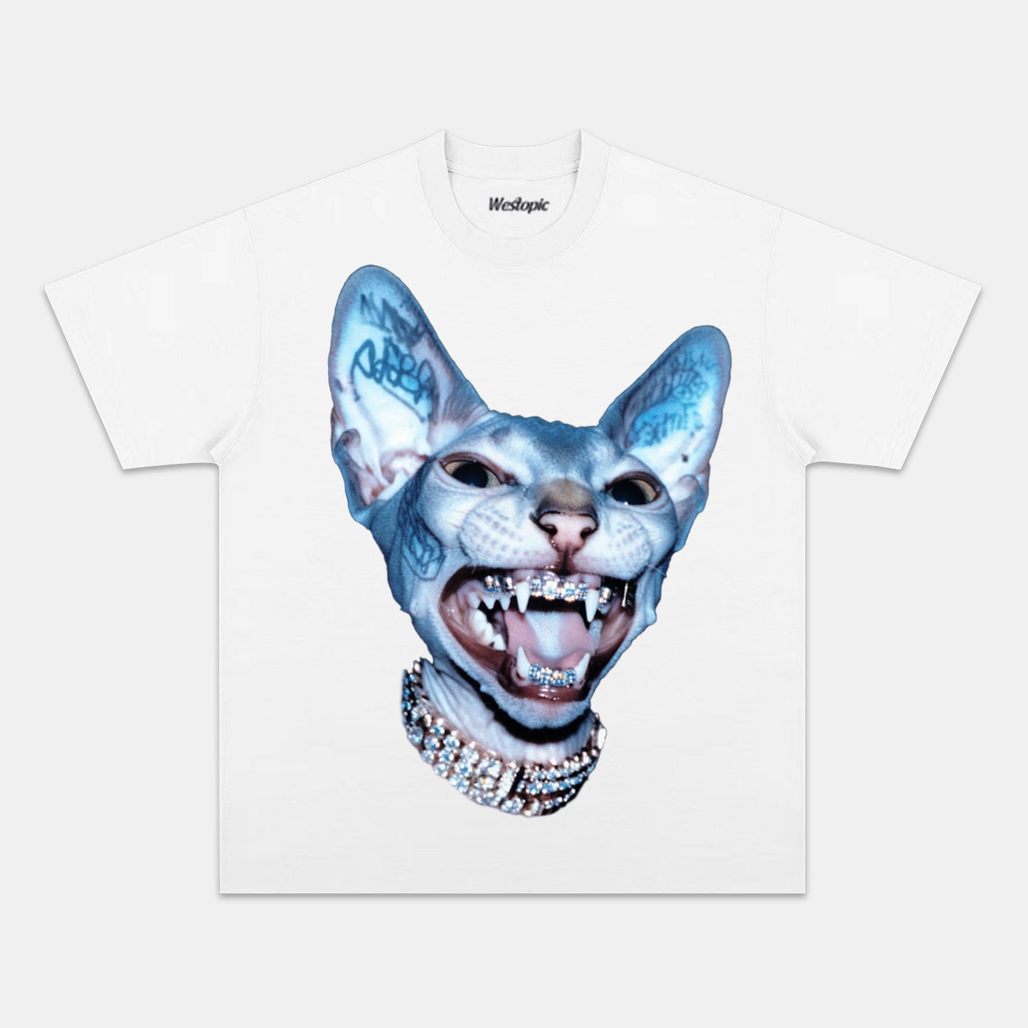RETRO STREET STYLE & CAT TEE.