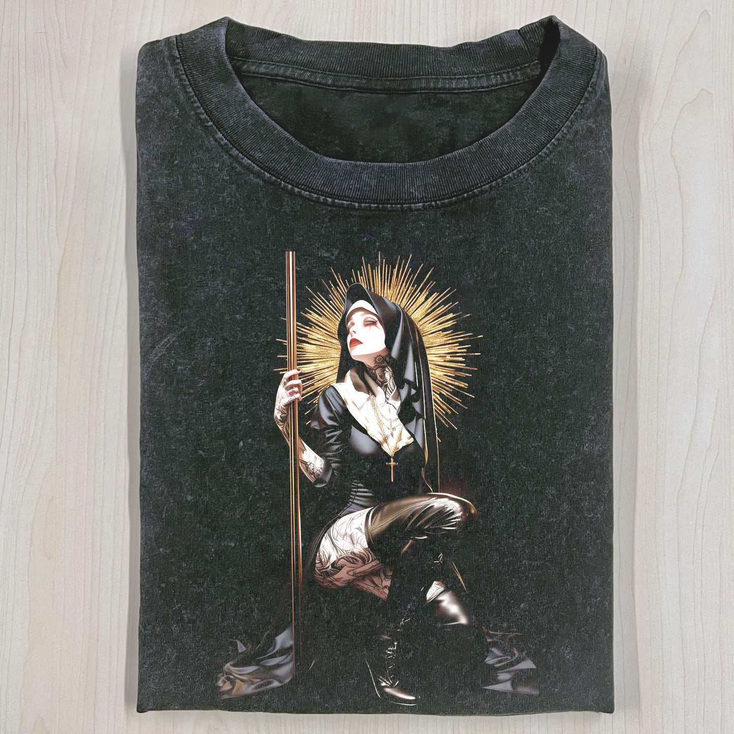 RETRO SEXY NUN T-SHIRT V1