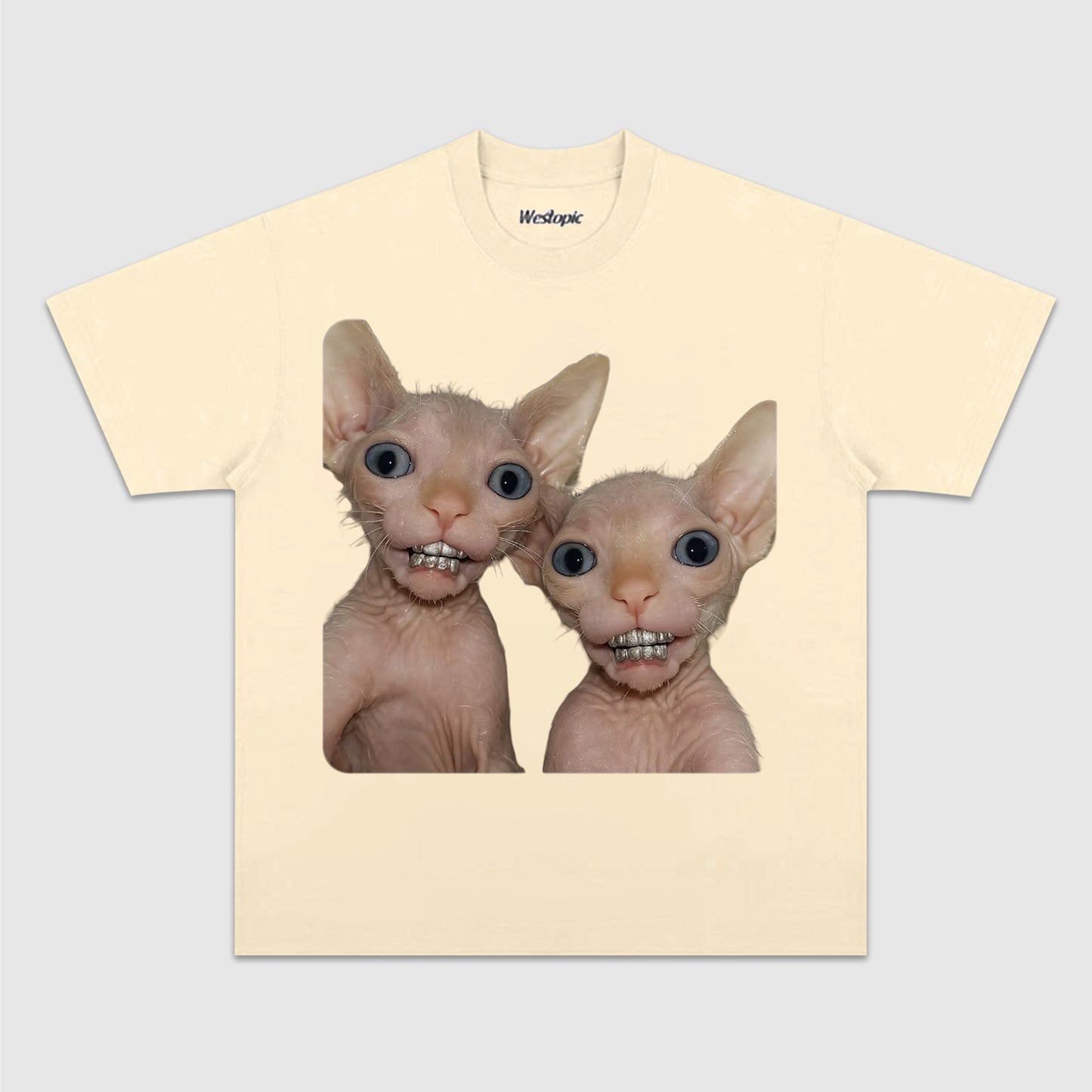 RETRO STREET STYLE & CAT TEE.