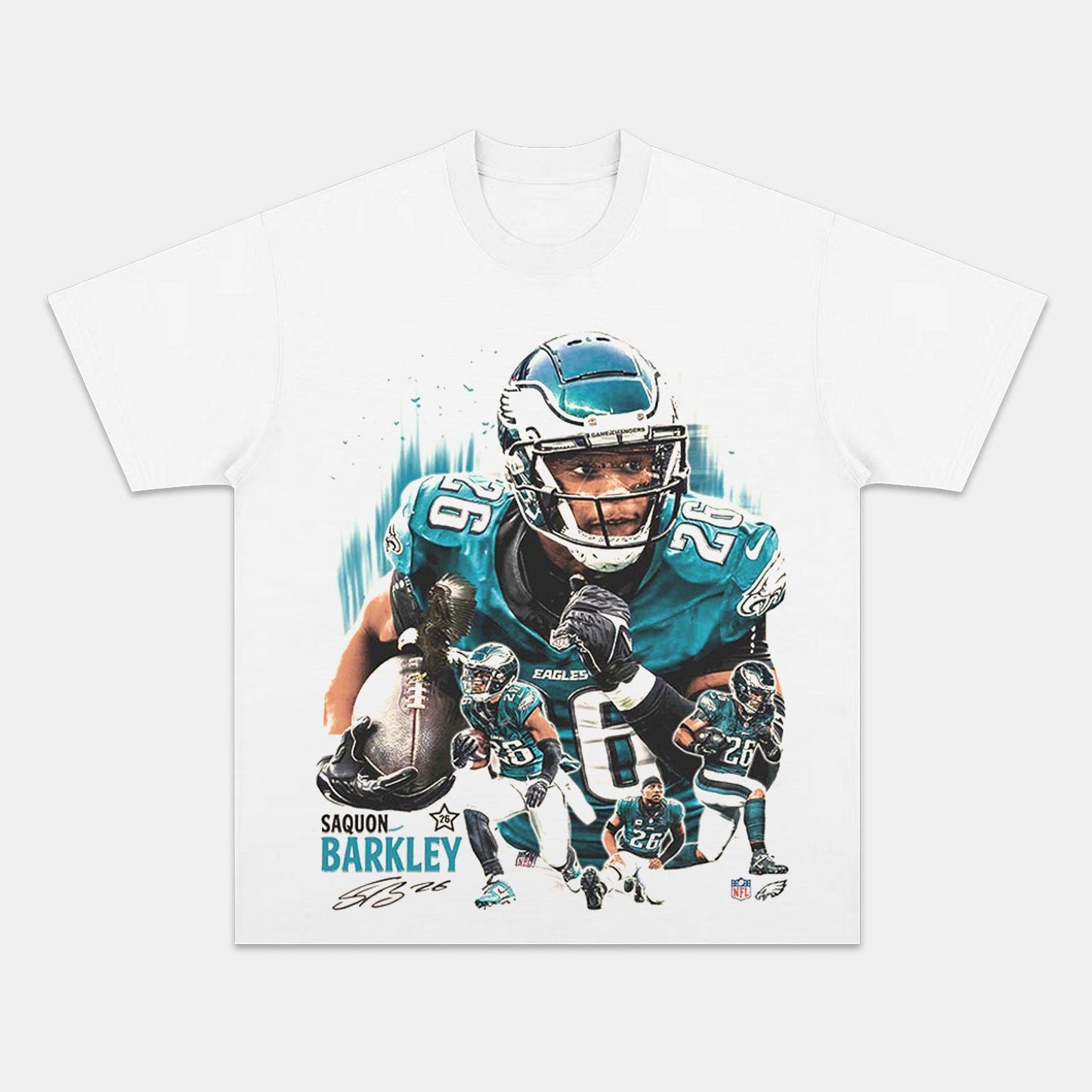 SAQUON BARKLEY EAGLES TEE