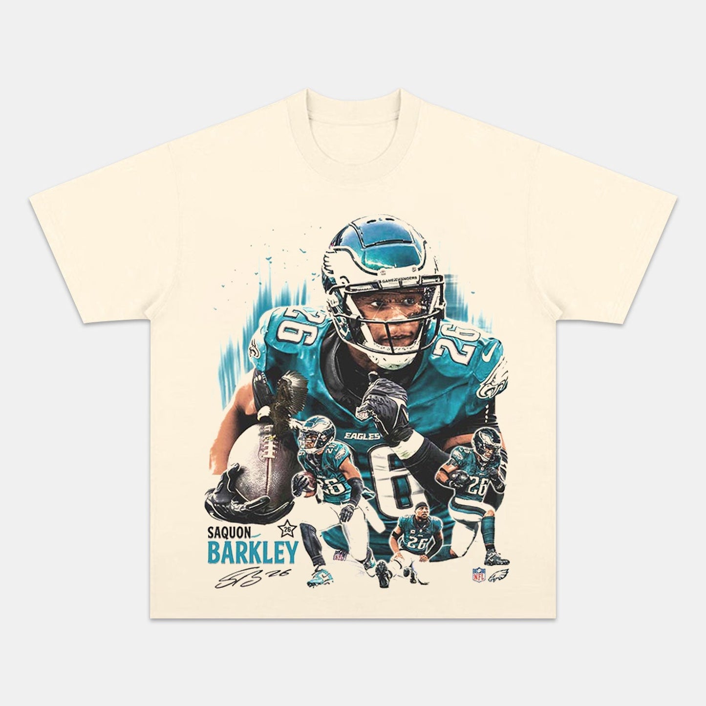 SAQUON BARKLEY EAGLES TEE