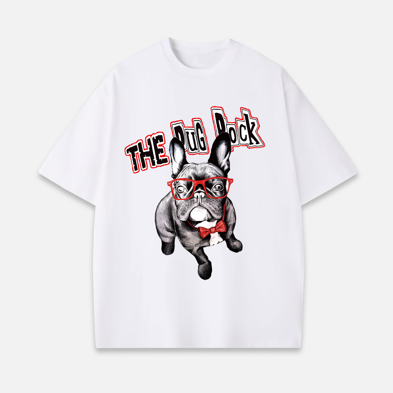 THE PUG ROCK VINTAGE TEE