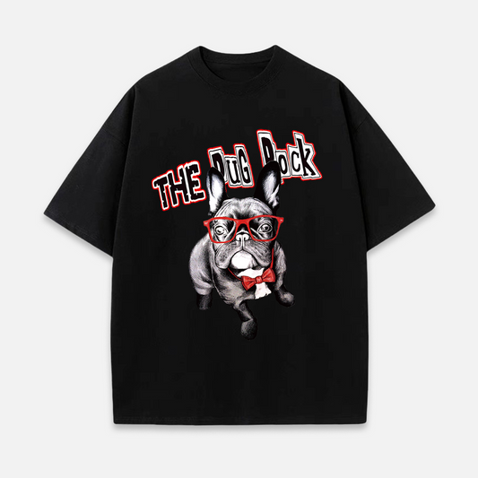 THE PUG ROCK VINTAGE TEE