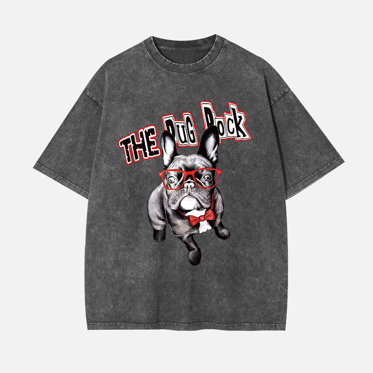 THE PUG ROCK VINTAGE TEE