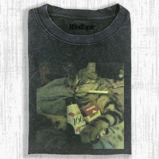 WACKY CAT TEE